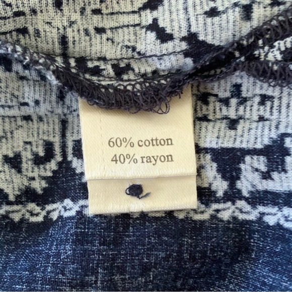 Dylan Tassel Tie Western Boho Tunic - Picture 8 of 9